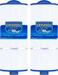 Filtro para Spa Cryspool 06046 | Compatible con J-300, J400, 6CH-960, FC-2800, PJW60TL-F2S, 6540-383 | Mango Cerrado, 60 pies², Cartucho de Repuesto | Paquete de 2