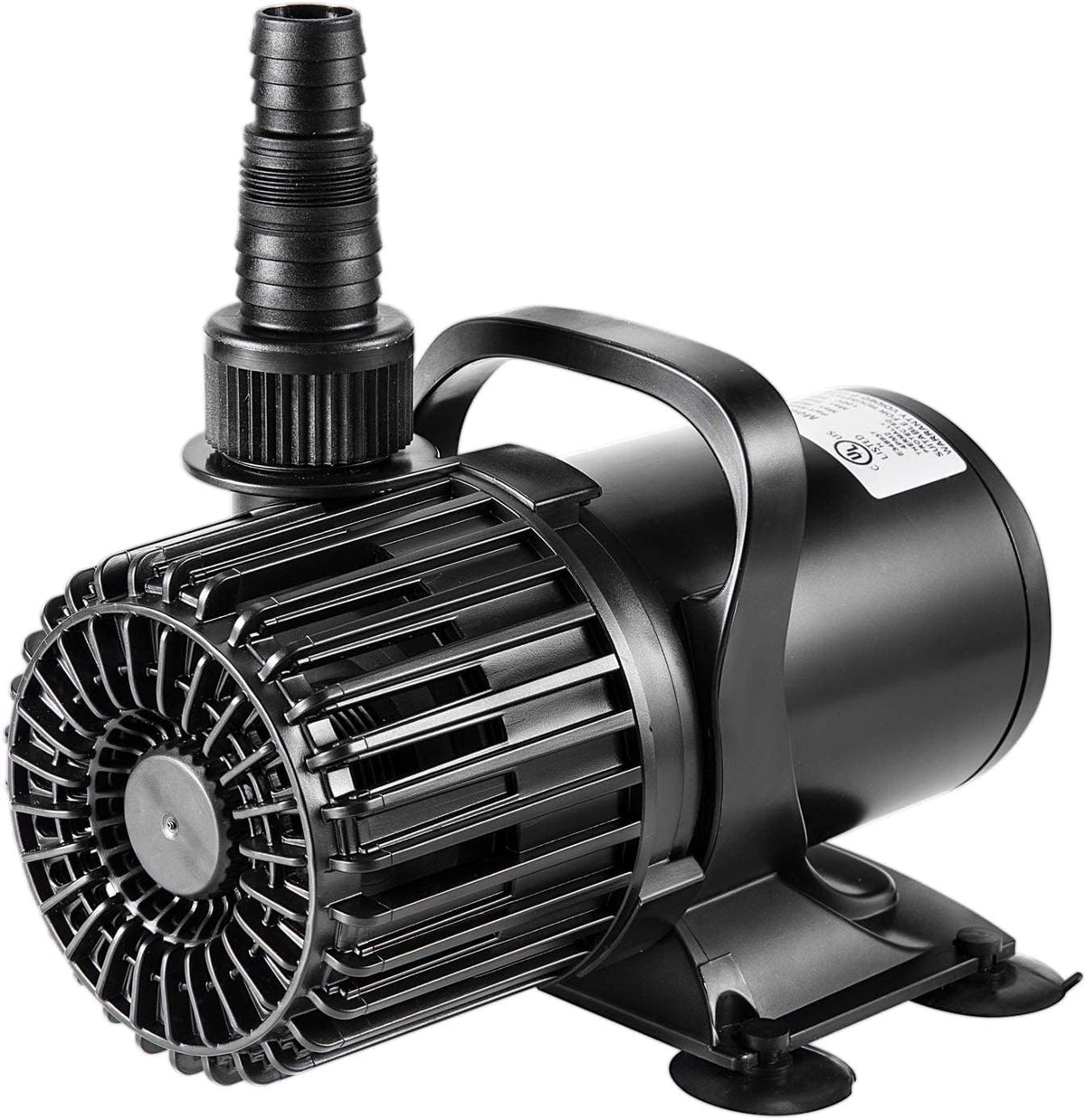 Bomba de Agua Sumergible VIVOSUN 1600 GPH | 100W para Estanque, Ultra Silenciosa | Altura de Elevacion 15 pies | para Cascadas, Peceras e Hidroponia
