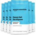 Sales de Epsom Amazon Essentials – Sulfato de Magnesio USP 3 lb, Relajación Muscular y Baño de Pies