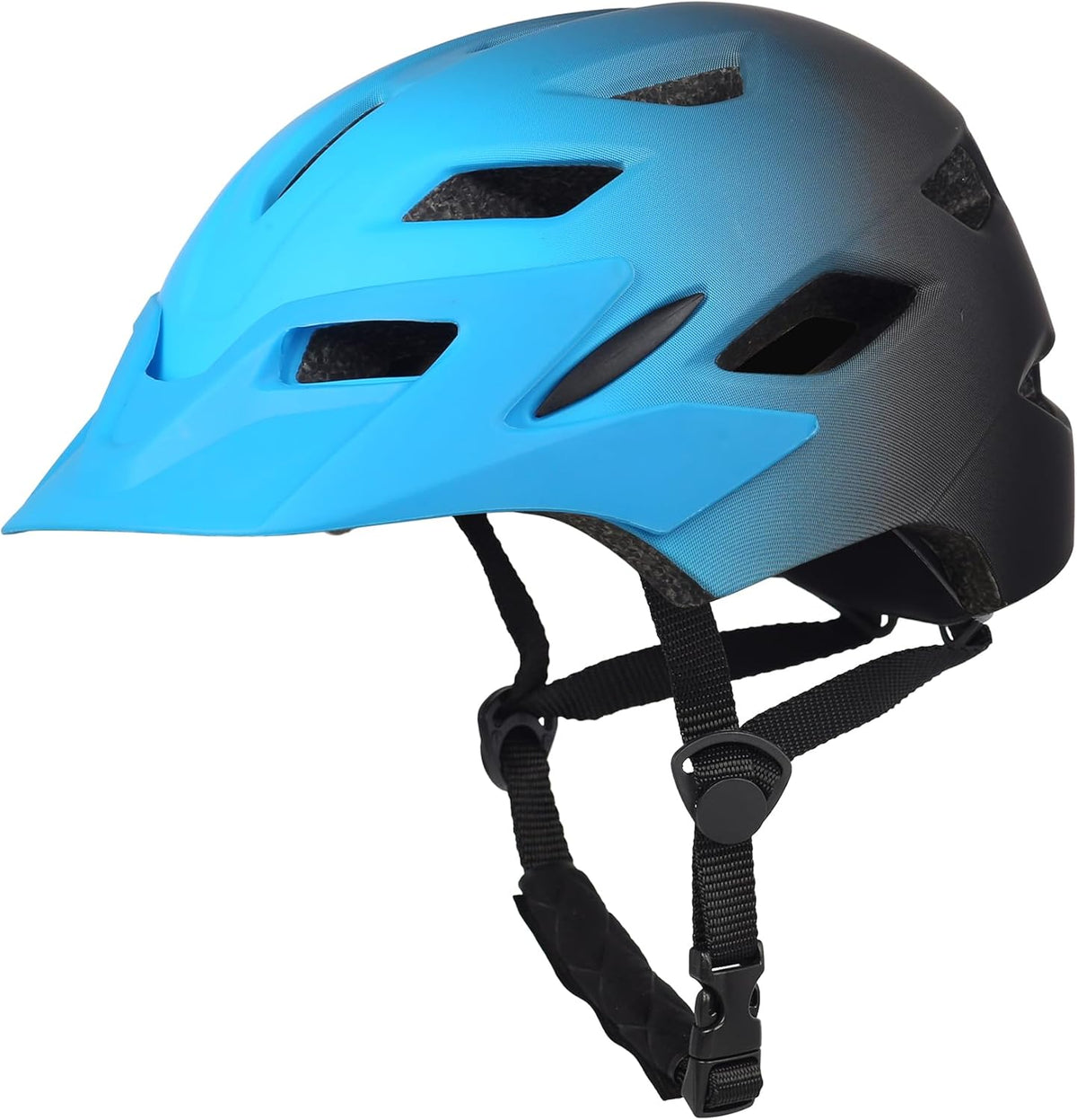 Casco de bicicleta infantil Bavilk para niños y niñas con luz LED, visera desmontable, multideporte para niños, jóvenes y adolescentes: patinaje, ciclismo, scooter, monopatín, ajustable y ligero (19,7"-22,4").