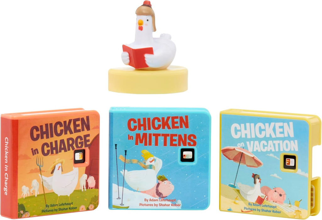 Little Tikes Story Dream Machine Colección Cluck, Cluck | Reproductor de Cuentos con Audio | Juguete para Niños 3+