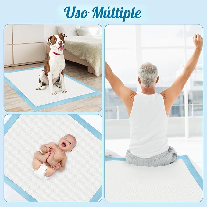 50 almohadillas desechables de 30 x 36 pulgadas