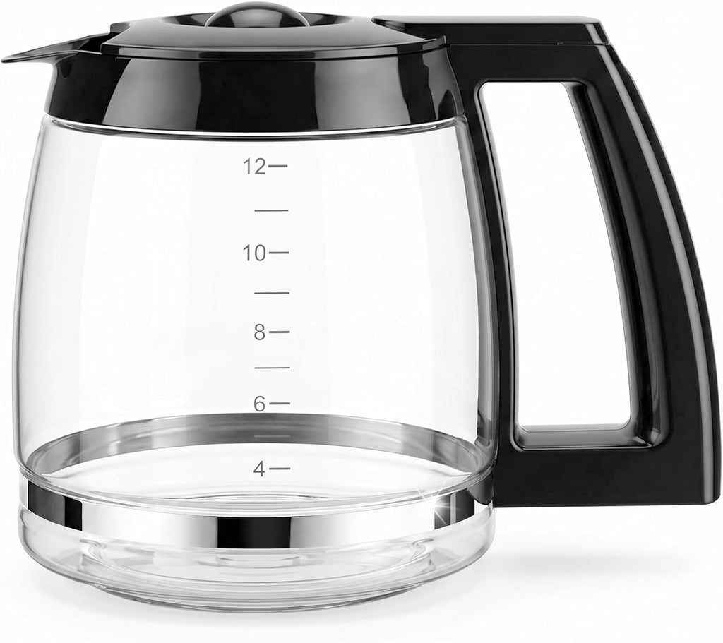 Jarra de vidrio de repuesto para cafeteras Cuisinart modelos DCC-1200, DCC-1100BK, DCC-2650, CHW-12