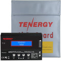 Cargador Equilibrador Digital Tenergy 1S-6S para Baterías Li-Fe, Li-Po, NiCd y NiMH – Con Conectores Tamiya, JST, EC3, HiTec, Deans + Bolsa Lipo