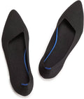 Zapatos planos de punto con punta puntiaguda para mujer de Frank Mully, zapatos cómodos para mujer, suaves y cómodos. 