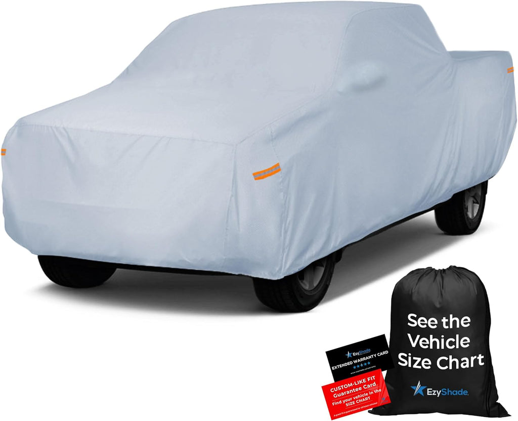 Funda Camioneta EzyShade 10 Capas Impermeable Todo Clima, Cubierta Exterior Colorado Ranger Tacoma, Protección Sol Viento Lluvia, Tamaño T0