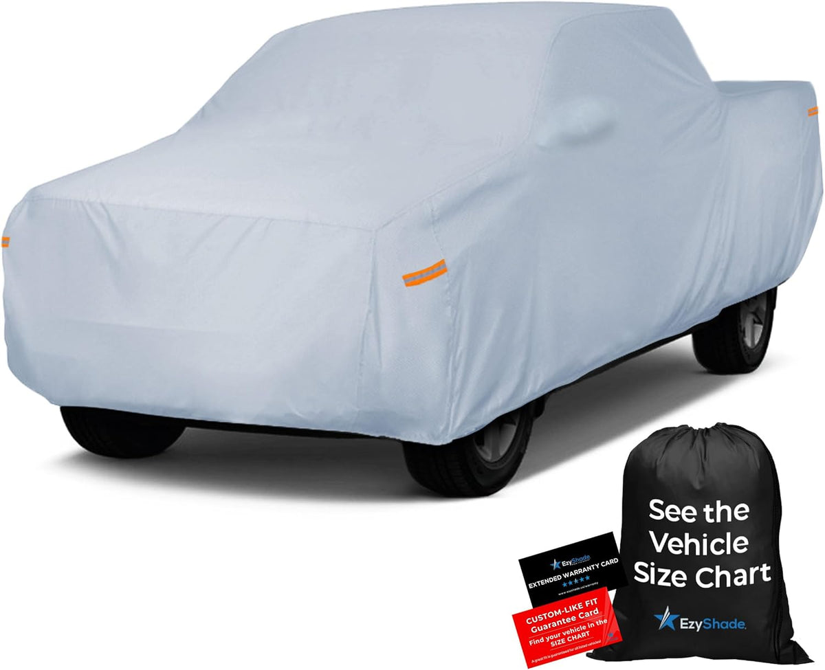 Funda Camioneta EzyShade 10 Capas Impermeable Todo Clima, Cubierta Exterior Colorado Ranger Tacoma, Protección Sol Viento Lluvia, Tamaño T0