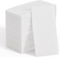 Paquete de 200 servilletas de papel desechables JOLLY CHEF, servilletas de baño suaves para invitados, toallas de mano de papel blancas de 2 capas para Halloween, bodas y Acción de Gracias.