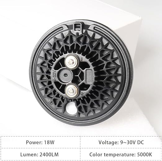 Luz de Trabajo LED Par 36 CUCNEXT — 18W, IP67, 9-32V, Haz Amplio para Tractor, Avioneta y Embarcación