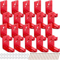 Queekay 19Pack Soporte para Extintor de Incendios | Montaje Universal de Pared para Extintores de 5 a 40 lb | Gancho y Colgador