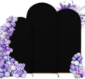 SUKAIKEQA Set 3 Cubiertas de Arco | 2.2m 2m y 1.8m | Fundas Elasticas de Spandex para Fondo | Bodas Cumpleanos Photo Booth Eventos