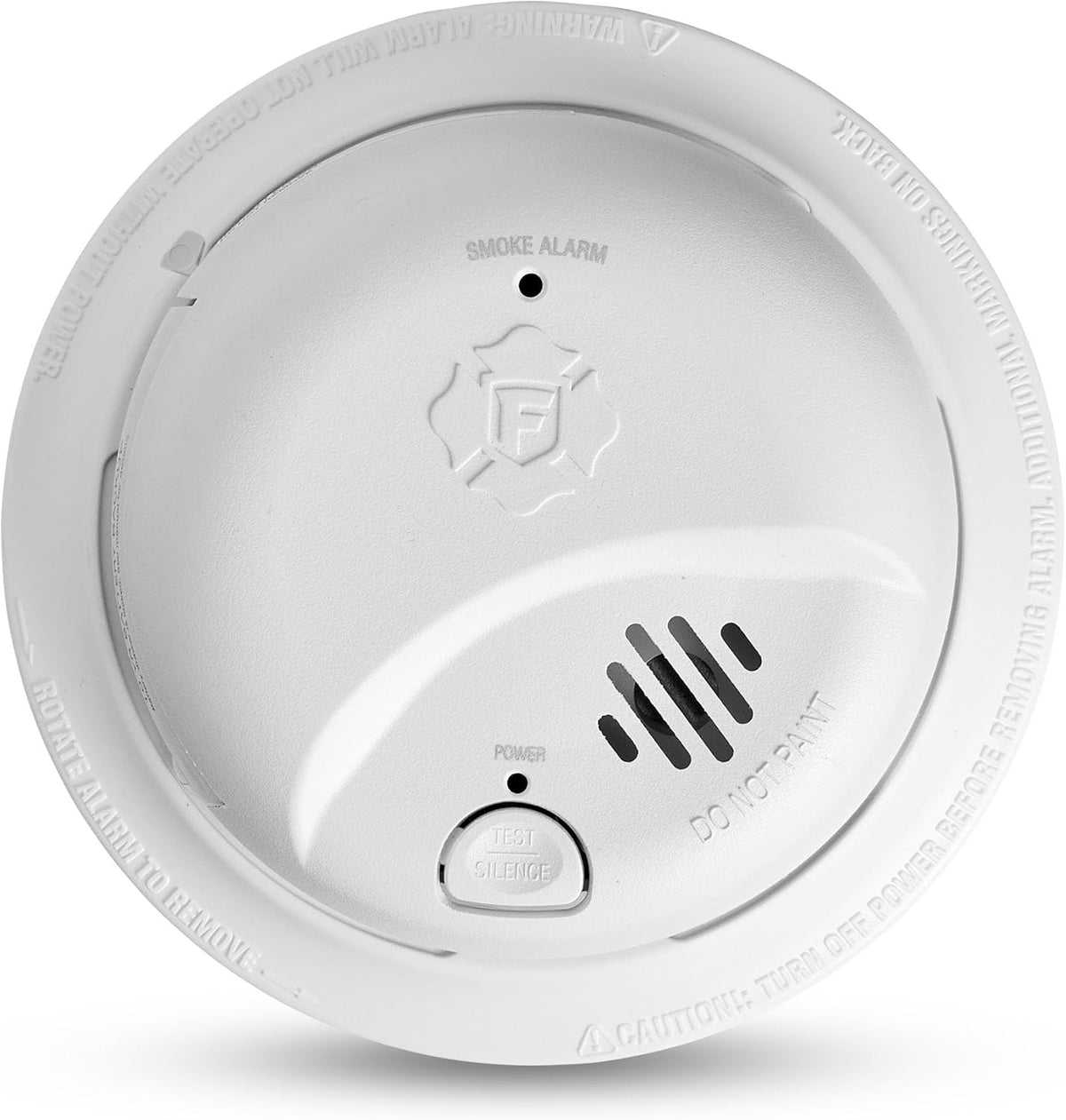 contiene solo 1 pieza First Alert SMI105-AC Alarma de Humo Interconectable Cableada | con Bateria de Respaldo de 10 Anos | Paquete de 1