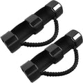 Manijas de Agarre para Barra Antivuelco de UTV y ATV | Compatible con Barras de 1.5-2 Pulgadas | 2 Piezas Negro