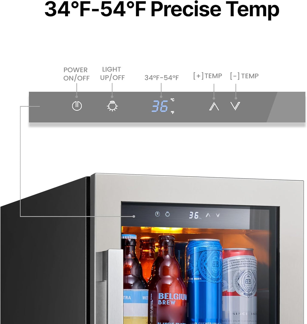 Refrigerador de bebidas Ca'Lefort de 15 pulgadas