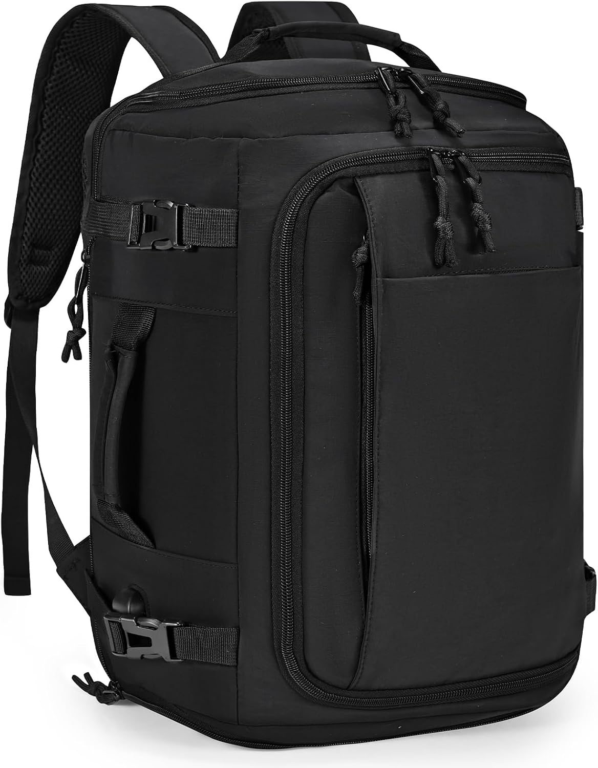 CORROBORAR CABLE USB INTERIOR. Mochila de Viaje COSCOOA 40x30x20 cm | Expandible 30-35L a 40x30x25 cm | Tamano Personal | Para Laptop 15.6 pulg, Compartimento de Zapatos y Bolsillos Impermeables