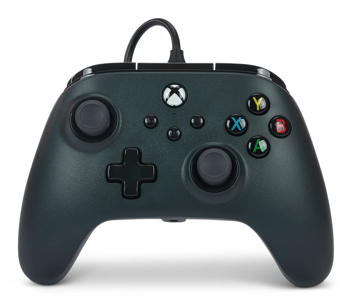 PowerA Control con Cable para Xbox Series X|S | Negro, Gamepad con Cable | Compatible con Xbox One y Windows 10/11