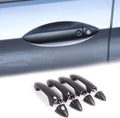 Embellecedor de cubierta para manija de puerta exterior HIRUFAIT para Honda Pilot 2016-2022 / Honda Ridgeline 2017-2024, 4 piezas, protector de manija de puerta exterior para automóvil, material ABS (negro mate)