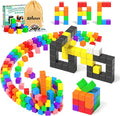 Apluses Bloques Magnéticos 54 PCS | Juguete STEM Montessori para Niños 3-5 Años