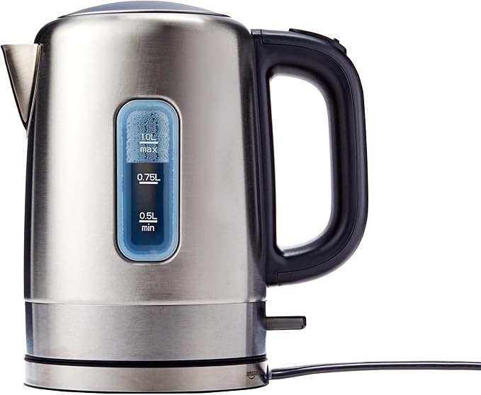Hervidor eléctrico de acero inoxidable para té y café
