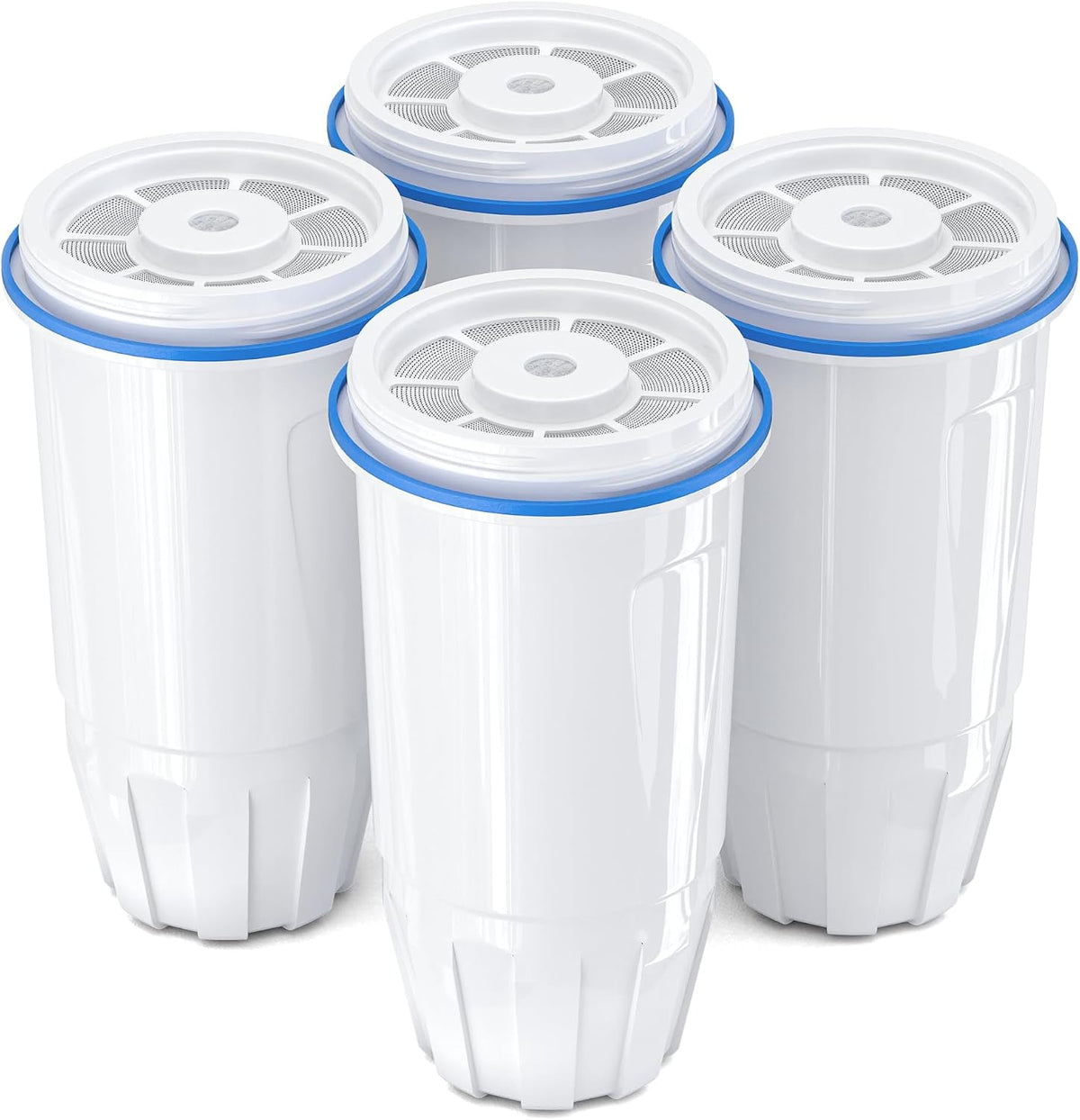 Reemplazo de Filtro de Agua Mejorado Compatible con Jarra y Dispensador Zero ZR-001 ZR-004 ZP-006 ZR-017, Sistema de Filtro de Cinco Etapas, Reduce Efectivamente Plomo, Cromo y Contaminantes