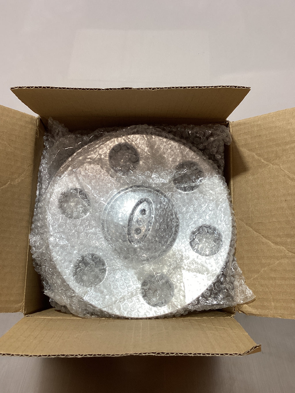 4 tapacubos plateados para llantas F150 2009-2014, Expedition 2010-2014, 181,6 mm (7,15 pulgadas) 