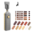 Kit de reparación de parquet de madera. Nueva herramienta de fusión mejorada.