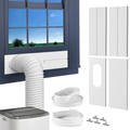 Kit de ventilación portátil para ventana de aire acondicionado con manguera de escape