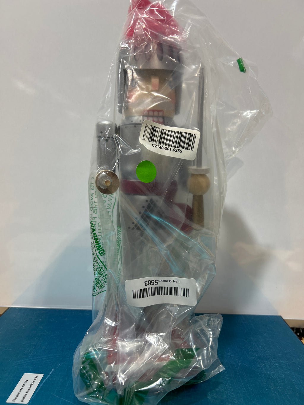 14" Red Lion Knight Nutcracker