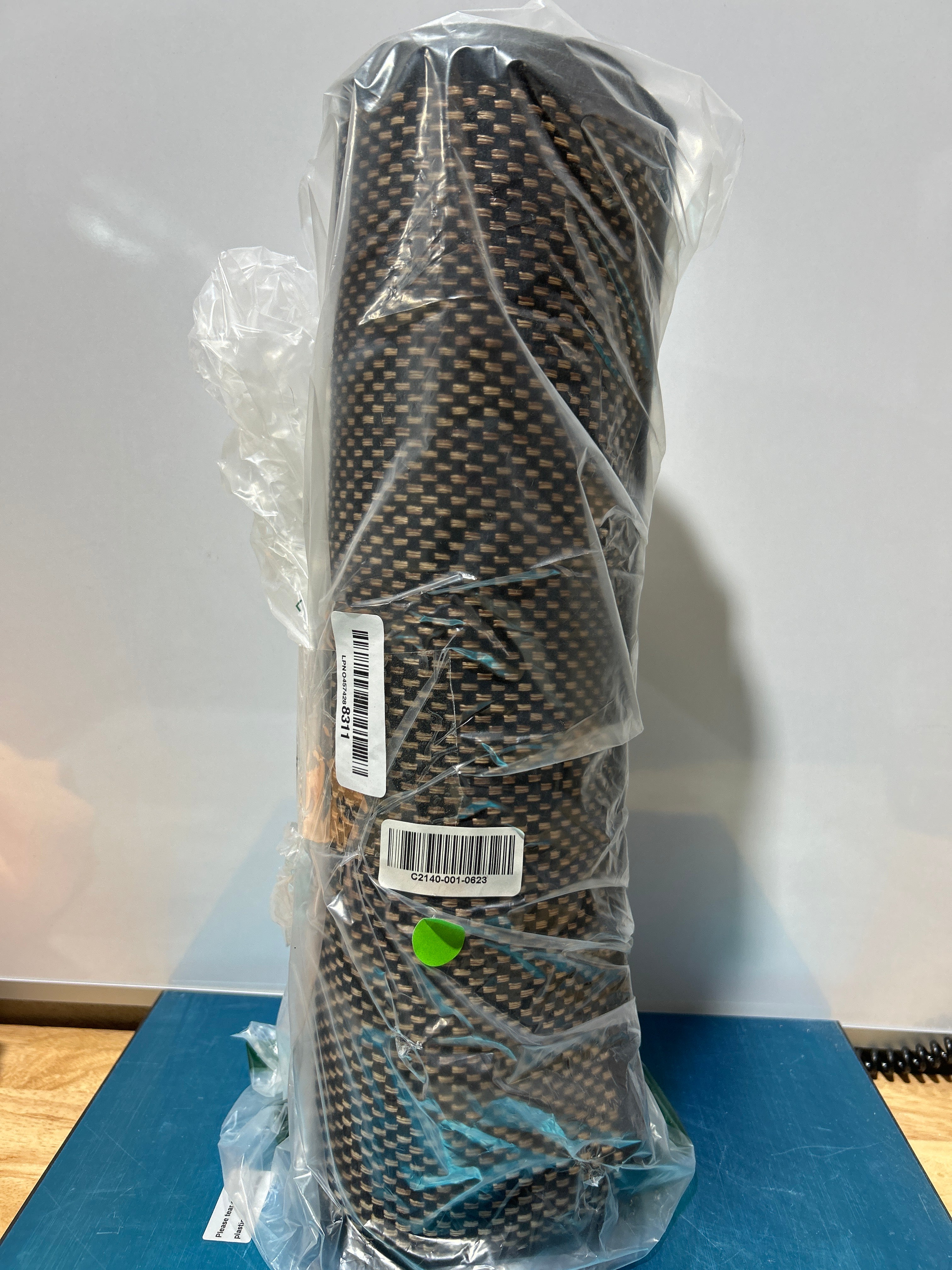 Alfombras y tapetes de cocina Artoid Mode lavables y antideslizantes, felpudo absorbente para cocina, suelo, frente al fregadero y pasillo, color negro, 43 x 152 cm 