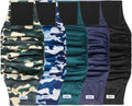 Pañales reutilizables para perros machos, fajas abdominales lavables de primera calidad para perros, paquete de 5, envolturas extra pequeñas de alta absorción para perros y cachorros con incontinencia o micción incontrolable y para entrenamiento (XS)