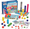 hand2mind MathLink Cubes Numberblocks Juego de Actividades 1-10, 30 Actividades de Aprendizaje Preescolar, Bloques de Conteo, Cubos de Enlace, Juguetes Educativos para Niños, Juegos de Números