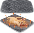 Tapete Térmico Autocalentable Clysee para Gatos y Perros — Pack 2, Lavable, Antideslizante, Gris 19"x28"