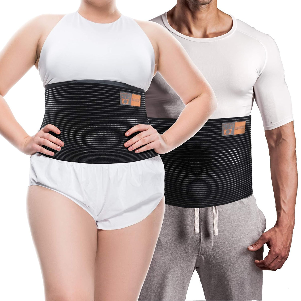 Cinturón para hernia umbilical Everyday Medical Plus Size para mujer | Faja para hernia para hombre | Ombligo, ventral e incisional | Soporte abdominal | XXXL/3XL