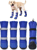 HiPaw Botas Impermeables para Perros – Suela Antideslizante para Nieve y Lluvia