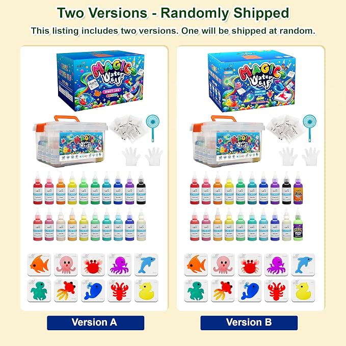 juguete mágico de elfo de agua – Squishies para niños, 20 geles y 10 moldes, juguete sensorial de mascotas de agua de gel mágico, divertido kit de manualidades DIY, recuerdos de fiesta