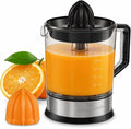Elite Gourmet ETS740 Exprimidor eléctrico de cítricos de 40 W sin BPA con 2 conos, compacto, gran volumen, control de pulpa, naranjas, limones, limas, pomelos con boquilla fácil de verter, 1.2 L