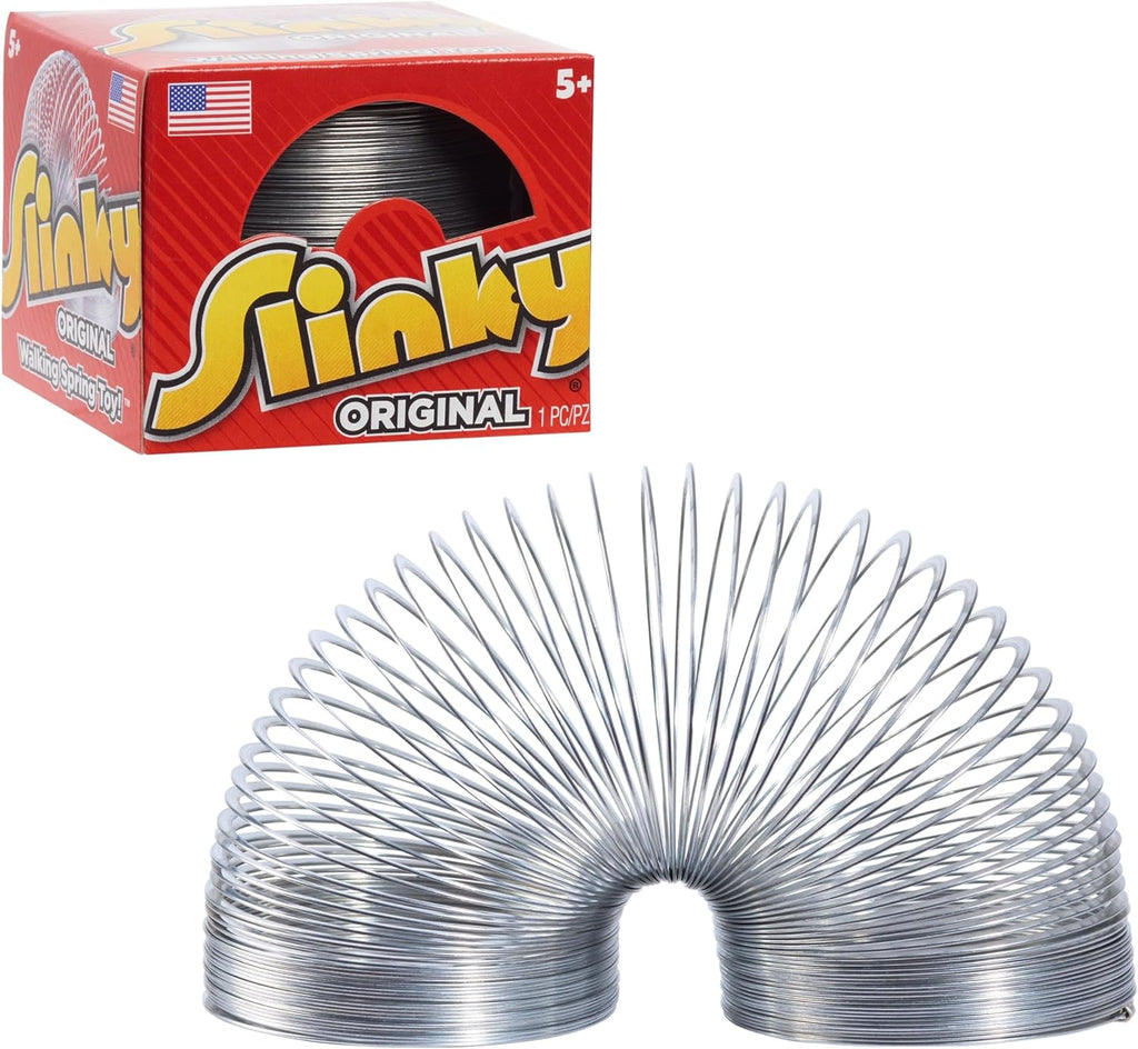 Slinky Original de Metal – Juguete Resorte Clásico y Fidget Toy 2.75 Pulgadas