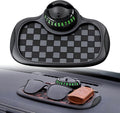 Regalo para el Día del Padre: Soporte multifuncional para teléfono en el salpicadero del coche. Alfombrilla antideslizante para teléfono, ideal para guardar gafas de sol. Accesorios multifuncionales para el interior del automóvil. Para hombres.