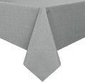 Mantel Impermeable Romanstile 100% PVC | 137 x 274 cm, Resistente a Manchas y Derrames, Gris Claro