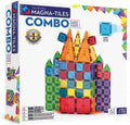 MAGNA-TILES Combo, juego de construcción magnética de 62 piezas, la marca original de construcción magnética.