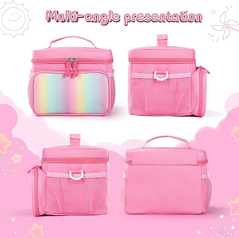 Funda de Viaje para Yoto Player 3ra Generación – Capacidad 30 Tarjetas | Correa Ajustable | Para Niños | Color Rosa | Solo Funda