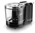 Picadora eléctrica de alimentos BLACK+DECKER de 1,5 tazas, función de pulso con un solo toque, motor de 150 W, cuchilla que se mantiene afilada, apta para lavavajillas.