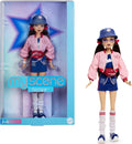 Barbie Signature My Scene Nolee Doll - Y2K-Inspired Outfit - Blue Terrycloth Set, Cropped Pink Jacket, Leg Warmers & Accessories - Doll Stand Included - For Collectors & Fans