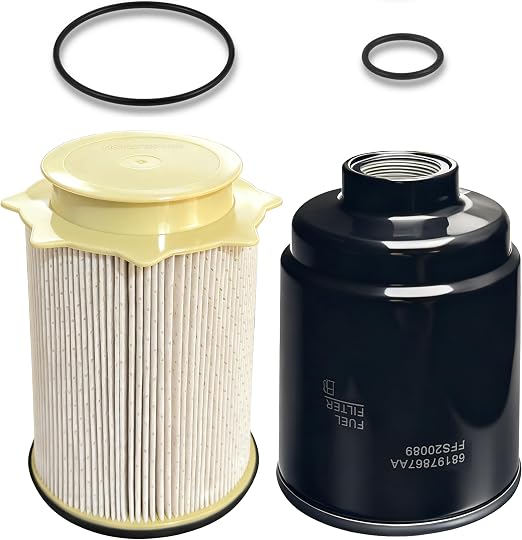 Juego de separadores de agua para filtros de combustible para Dodge Ram 2500 3500 4500 5500 2013-2018