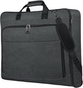MATEIN Garment Bag – Porta Trajes de Viaje Plegable con Correa, Gris Oscuro