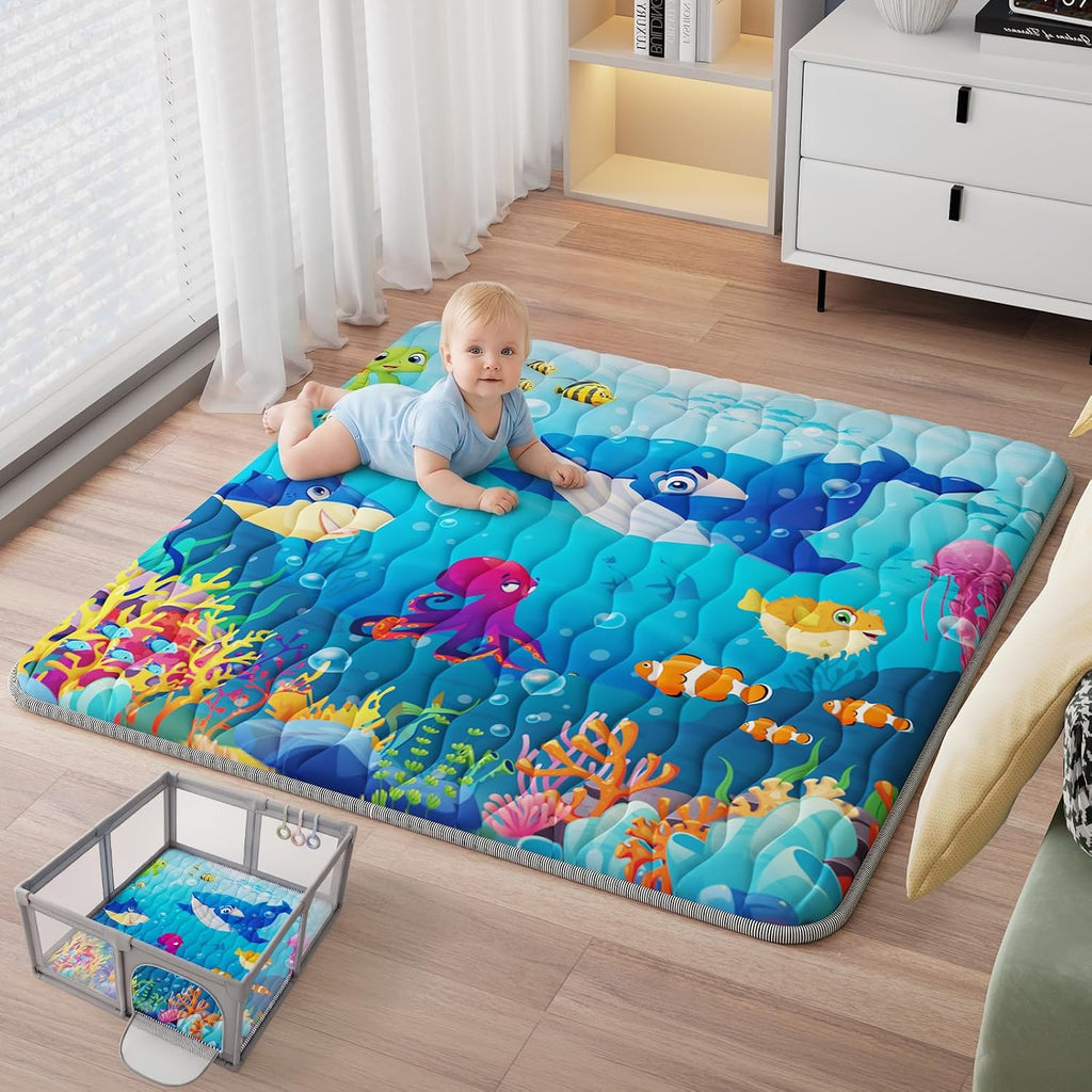 Alfombra de juegos para bebés 50 x 50 cm impermeable y antideslizante
