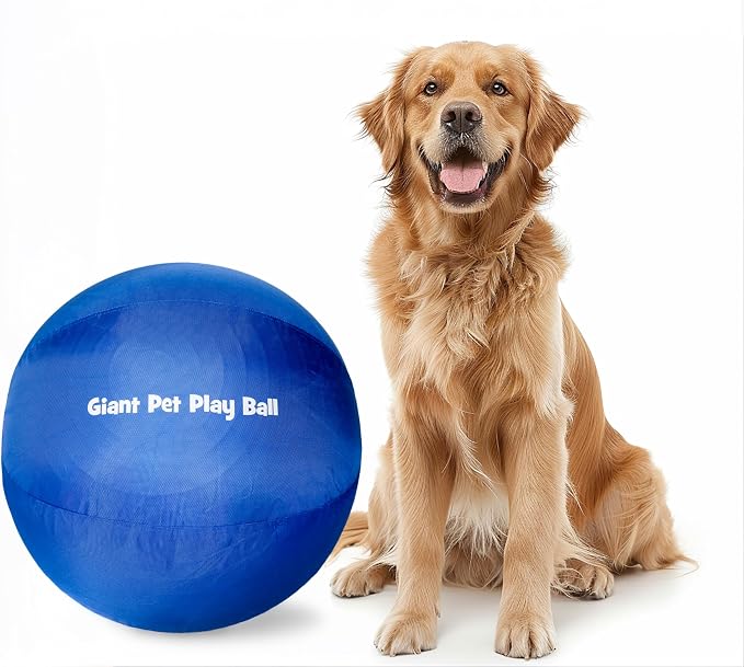 Pelota gigante de juego para mascotas Iron Paws, pelota de pastoreo para perros
