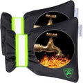 Cubiertas para Grifo Exterior Invierno 2Pack — Protección contra Congelamiento, Reutilizables e Impermeables, 6.7"x8.3", Negro