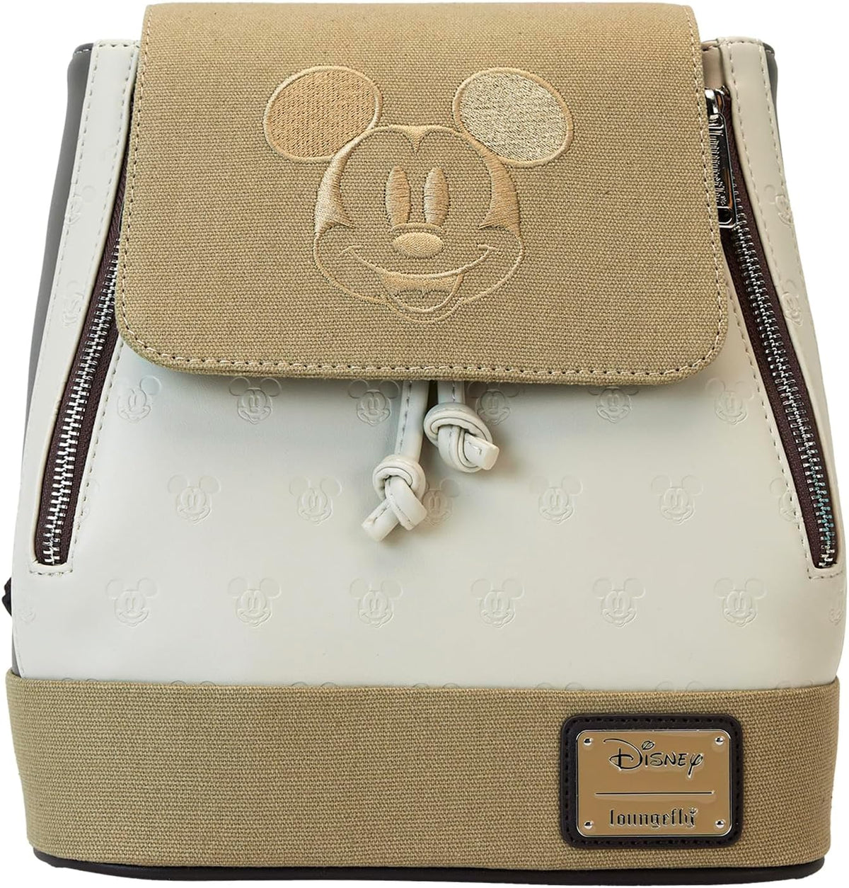 Mini mochila de lona Loungefly Disney Mickey y sus amigos