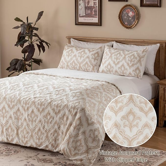 Edredón con Clip Meadow Park – Cama Matrimonial, Suave y Fácil de Fijar